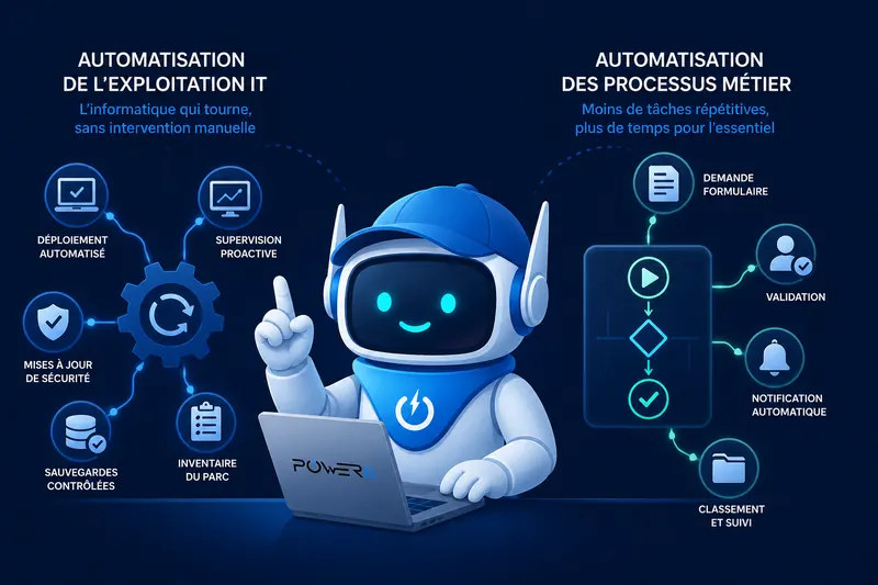 Illustration : Automatisation en PME : ce qui s'automatise vraiment, et par où commencer