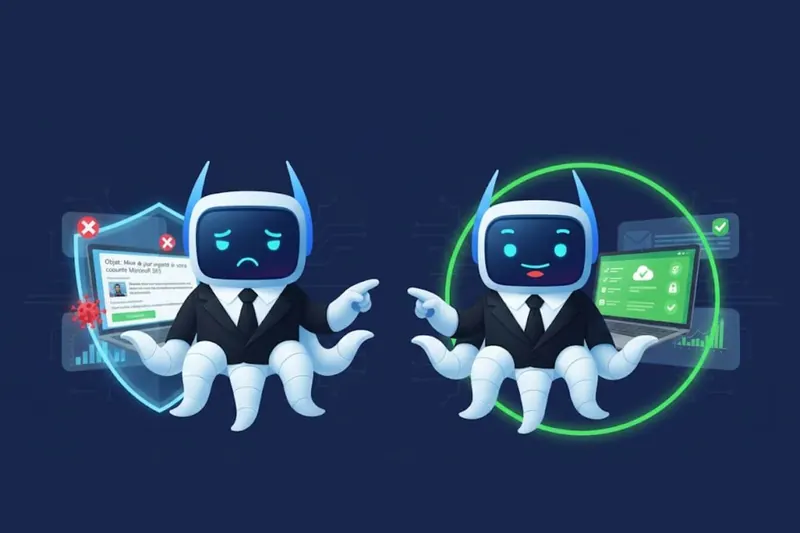 Illustration : Comment sécuriser efficacement un poste de travail sans impacter la productivité ?