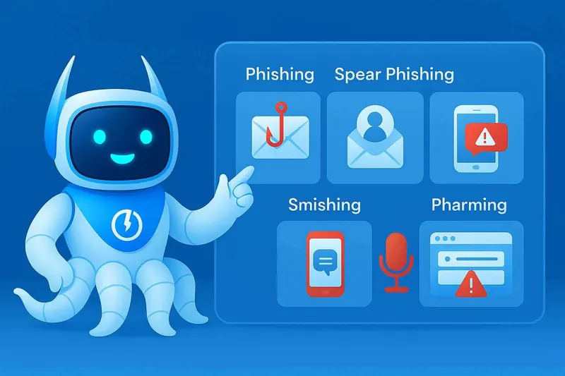Illustration : Quels sont les types de phishing ?