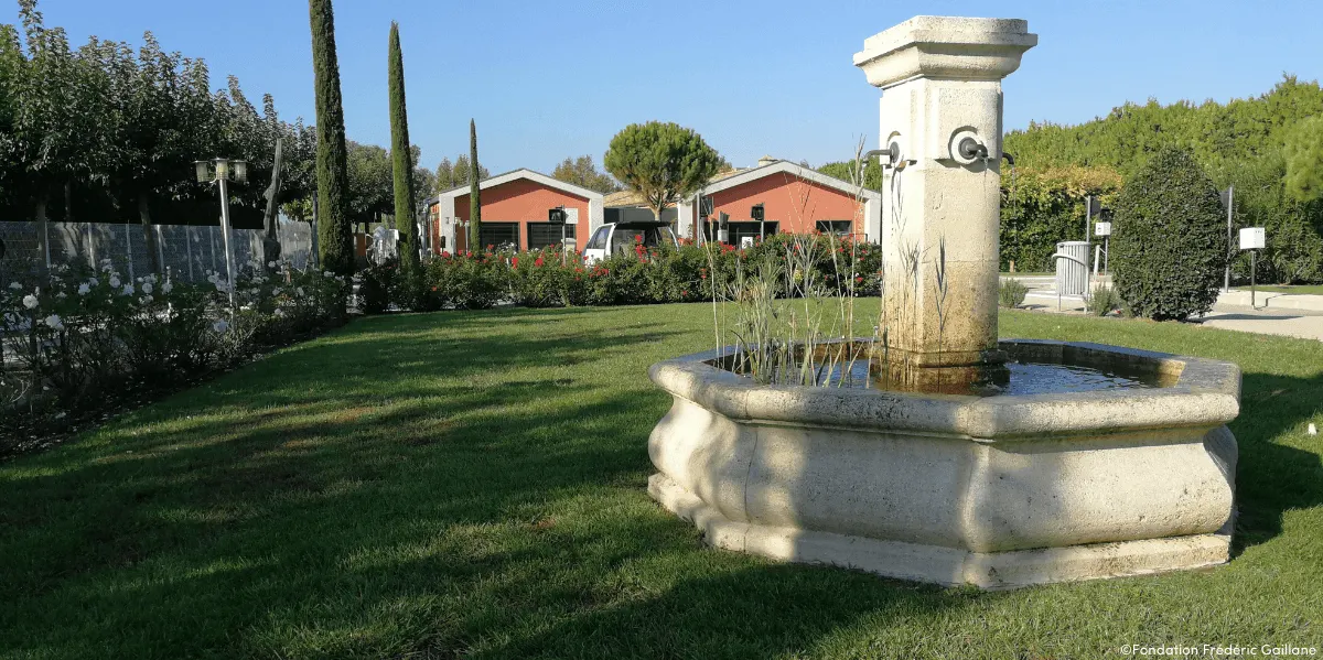 Le site de la Fondation Frédéric Gaillanne à L'Isle-sur-la-Sorgue