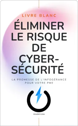 Couverture du livre blanc Éliminer le risque de cybersécurité