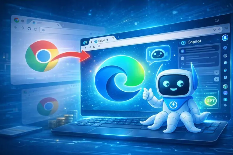 Illustration : Microsoft Edge en 2026 : faut-il abandonner Chrome en entreprise ?