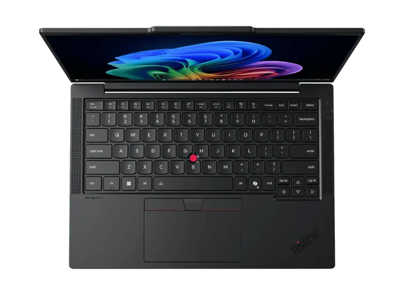 Clavier rétroéclairé AZERTY et TrackPoint rouge