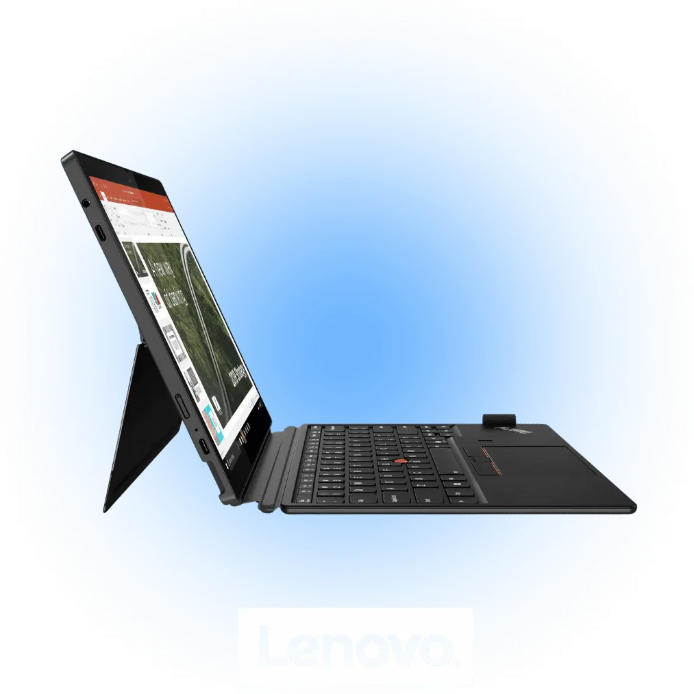 PC tablette avec clavier, lecteur d'empreinte