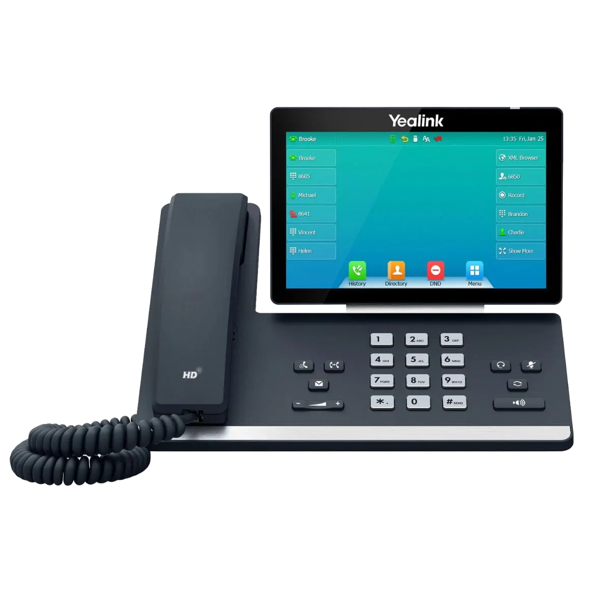 Écran tactile 7 pouces du Yealink T57W
